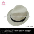 fashion summer fedora hat for children with lace band promotional sets